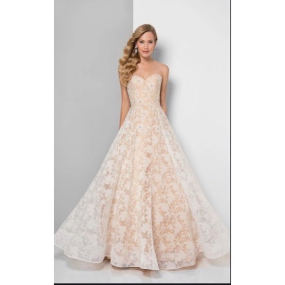Terani couture formal dress - worn once!